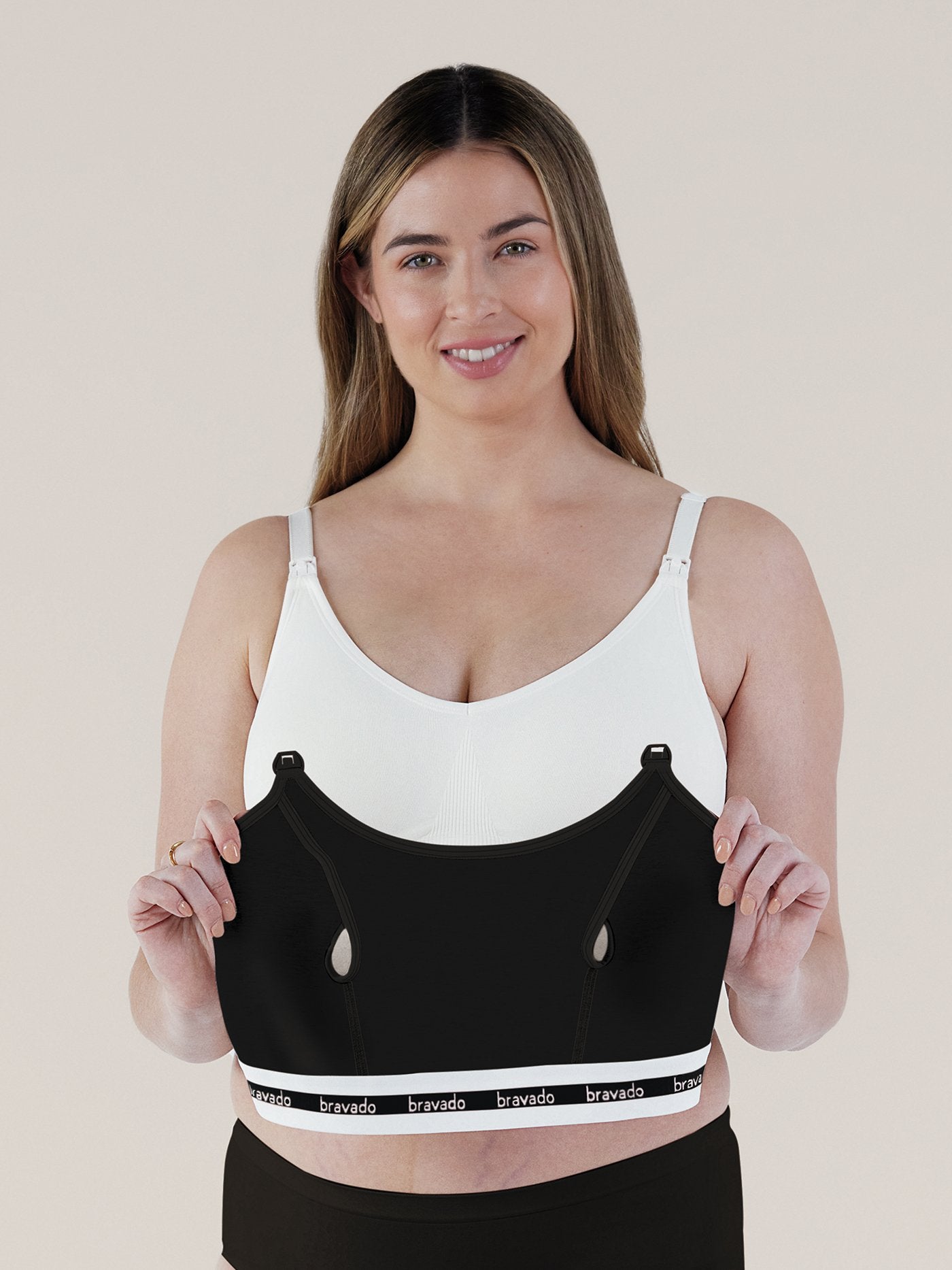 Clip and Pump™ Hands-Free Nursing Bra Accessory
