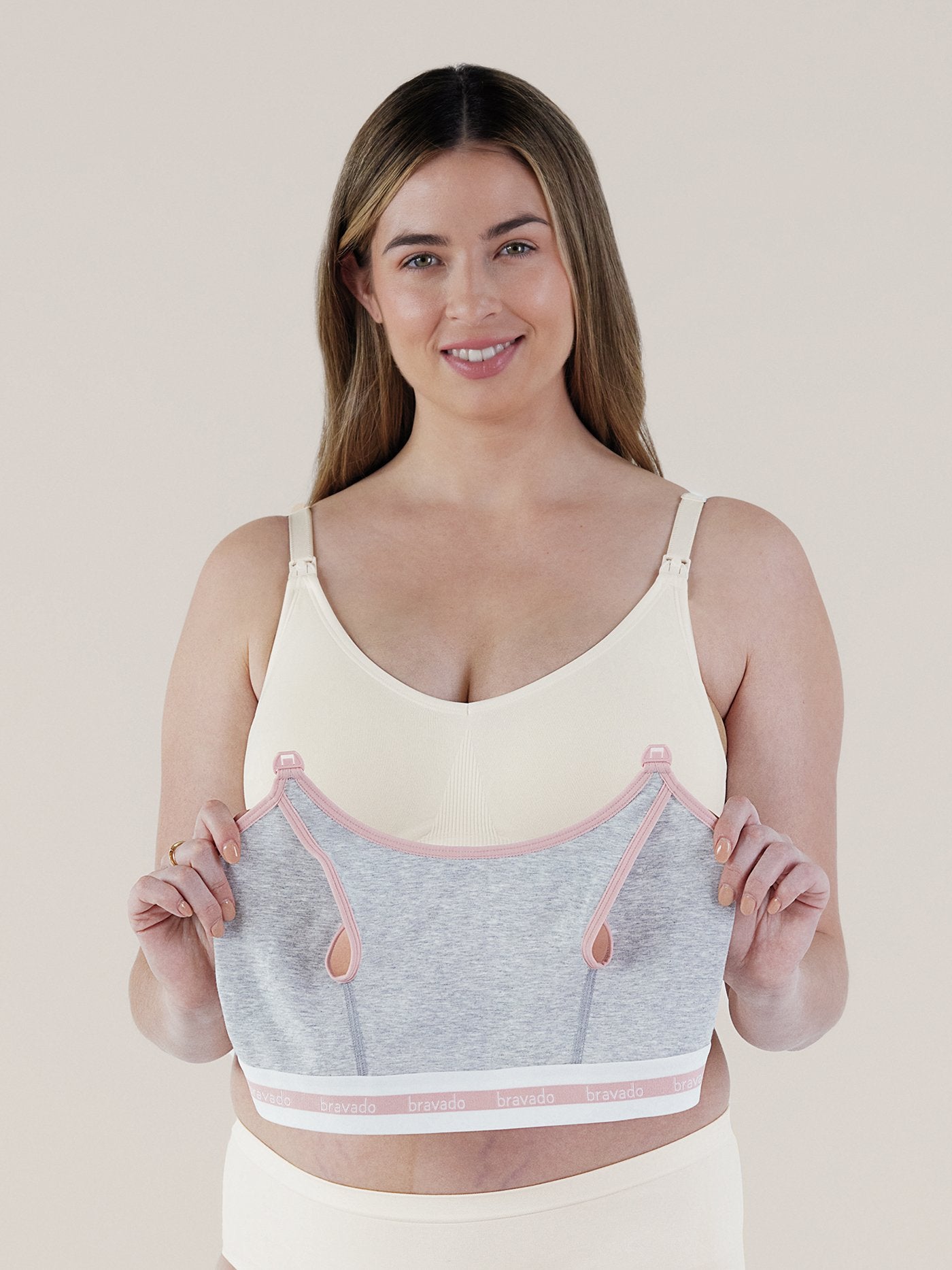 Clip and Pump™ Hands-Free Nursing Bra Accessory