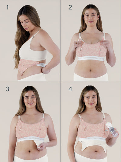 Clip and Pump™ Hands-Free Nursing Bra Accessory